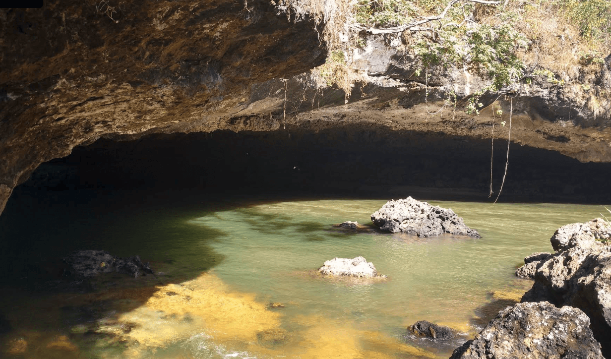 Formação rochosa Ponte de Pedra